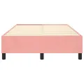 cadre de lit Rose 120x200 cm Velours