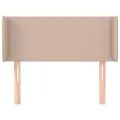 Tête de lit avec oreilles Cappuccino 93x16x78/88 cm Similicuir