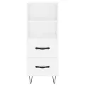 Buffet blanc 34,5x34x90 cm bois d'ingénierie
