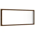 Ensemble de meubles de salle de bain 2 pcs Chêne marron
