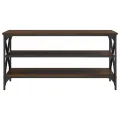 Meuble TV Chêne marron 100x40x50 cm Bois d'ingénierie