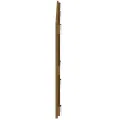 Tête de lit murale Marron miel 166x3x60 cm Bois massif de pin