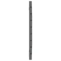 Tête de lit murale Gris 96x3x63 cm Bois massif de pin