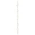 Tête de lit murale Blanc 206x3x63 cm Bois massif de pin