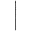Tête de lit murale Gris 141x3x91,5 cm Bois massif de pin