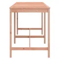 Table de jardin 203,5x90x110 cm bois massif de douglas
