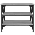 Table d'appoint Sonoma gris 55x38x45 cm Bois d'ingénierie