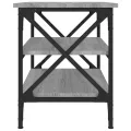 Table d'appoint Sonoma gris 55x38x45 cm Bois d'ingénierie