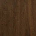 Bureau chêne marron 100x55x75 cm bois d'ingénierie