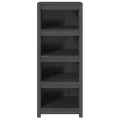 Bibliothèque Gris 50x35x125,5 cm Bois de pin massif