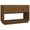 Meuble TV Marron miel 90x40x60 cm Bois de pin massif