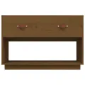 Meuble TV Marron miel 90x40x60 cm Bois de pin massif