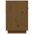 Meuble TV Marron miel 90x40x60 cm Bois de pin massif