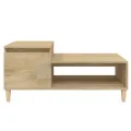 Table basse Chêne sonoma 100x50x45 cm Bois d'ingénierie