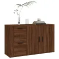 Buffet Chêne marron 100x33x59,5 cm Bois d'ingénierie