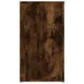 Buffet Chêne fumé 100x33x59,5 cm Bois d'ingénierie