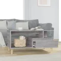 Table basse Sonoma gris 90x49x45 cm Bois d'ingénierie