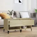 Tables d'appoint 2 pcs Chêne sonoma 50x46x50 cm Bois ingénierie