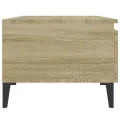 Table d'appoint Chêne sonoma 50x46x35 cm Bois d'ingénierie