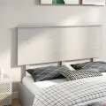 Tête de lit Blanc 154x6x82,5 cm Bois massif de pin