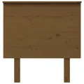 Tête de lit Marron miel 79x6x82,5 cm Bois massif de pin