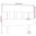 Tête de lit Marron miel 103,5x3x81 cm Bois massif de pin