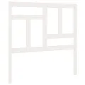 Tête de lit Blanc 95,5x4x100 cm Bois massif de pin