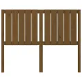 Tête de lit Marron miel 125,5x4x100 cm Bois massif de pin
