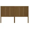 Tête de lit Marron miel 205,5x4x100 cm Bois massif de pin
