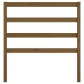 Tête de lit Marron miel 106x4x100 cm Bois massif de pin