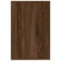 Meubles TV muraux 2 pcs Chêne marron 40x34,5x60 cm