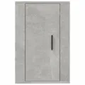 Meubles TV muraux 2 pcs Gris béton 40x34,5x60 cm