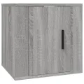 Meuble TV mural Sonoma gris 40x34,5x40 cm