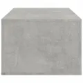 Table basse Gris béton 100x50,5x35 cm Bois d'ingénierie