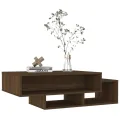Table basse Chêne marron 105x55x32 cm Bois d'ingénierie