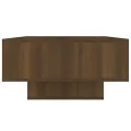 Table basse Chêne marron 105x55x32 cm Bois d'ingénierie