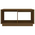 Table basse Marron miel 80x50x40 cm Bois massif de pin