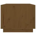 Table basse Marron miel 80x50x40 cm Bois massif de pin
