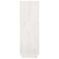 Bibliothèque/Séparateur de pièce Blanc 80x35x103 cm Bois de pin
