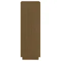 Bibliothèque/Séparateur de pièce Marron miel Bois de pin massif