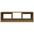 Table basse Marron miel 110x50x34 cm Bois de pin massif