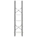 Étagère de rangement Blanc 60x30x210 cm Bois de pin massif