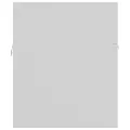 Ensemble de meubles de salle de bain 2 pcs Blanc Aggloméré