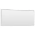 Ensemble de meubles de salle de bain 2 pcs Blanc Aggloméré