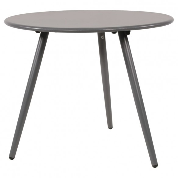 Lesli Living Table d'appoint Rafael 45x35 cm Gris