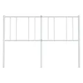 Tête de lit métal blanc 150 cm
