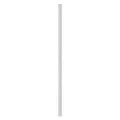 Tête de lit métal blanc 150 cm