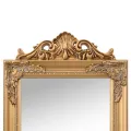 Miroir sur pied Doré 50x200 cm