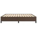 Cadre de lit Marron 180x200 cm Similicuir