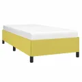 Cadre de lit Vert 80 x 200 cm Tissu